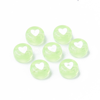 Transparent Acrylic Beads TACR-S150-05A-07-1