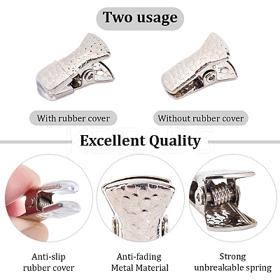 35Pcs Alloy Alligator Clips FIND-CP0003-16P-1