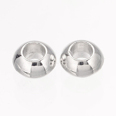 Rondelle Tibetan Silver Spacer Beads LS-Y-AB937-NF-1