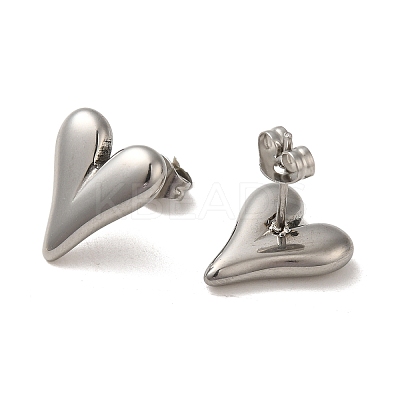 Non-Tarnish 304 Stainless Steel Stud Earring EJEW-C099-04P-1