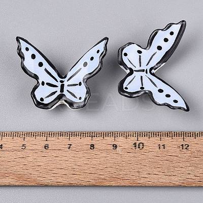 Handmade Porcelain Beads PORC-Q008-01J-1