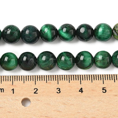 Grade B Natural Tiger Eye Beads Strands X-G-F591-18-8mm-04-1