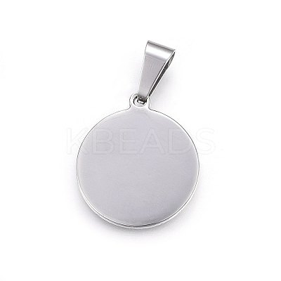 Non-Tarnish 304 Stainless Steel Pendants LS-STAS-P211-28P-1