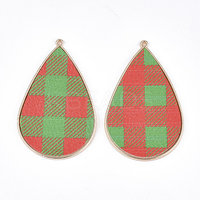 PU Leather Big Pendants FIND-S314-005A-1