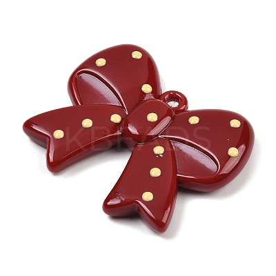 Opaque Acrylic Enamel Big Pendants OACR-B036-13A-1