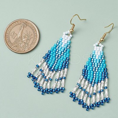 3Pair 304 Stainless Steel Boho Dangle Earrings EJEW-MZ00264-02-1