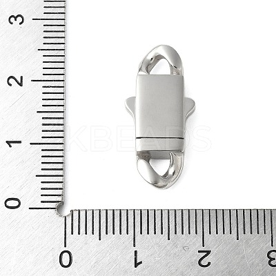 316 Surgical Stainless Steel Bayonet Clasps STAS-H234-11P-02-1