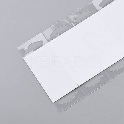 Transparent PVC Self Adhesive Hang Tabs LS-X-CDIS-Z001-01A-1