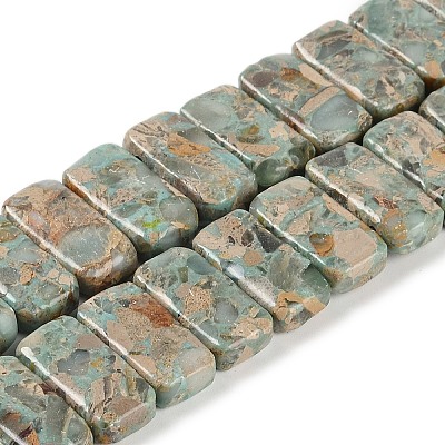 Assembled Natural Shoushan Stone/Larderite Beads Strands G-L604-F02-01-1