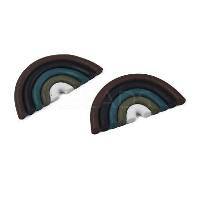 Handmade Polymer Clay Cabochons CLAY-N010-030-01-1