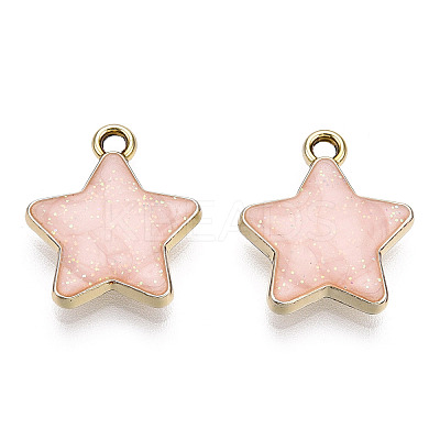Alloy Enamel Pendants ENAM-T011-206-1