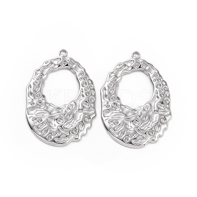 Non-Tarnish 304 Stainless Steel Pendants STAS-C003-05P-1