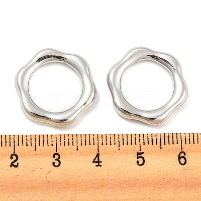 Non-Tarnish 304 Stainless Steel Linking Rings LS-STAS-I202-03P-1