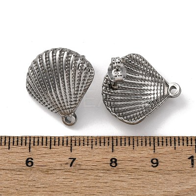 304 Stainless Steel Stud Earring Findings STAS-A121-01P-1