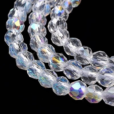 Electroplate Glass Beads Strands LS-GLAA-H021-01A-AB01-1