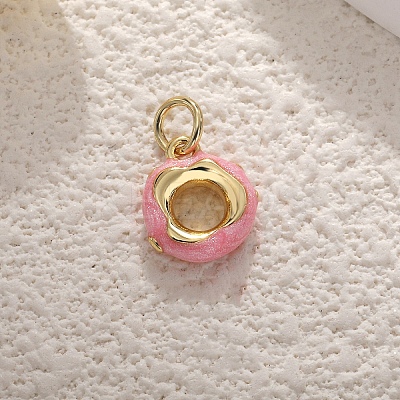 Brass Enamel Pendants PW-WGF904E-01-1
