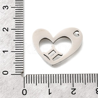 201 Stainless Steel Pendants STAS-A116-01P-03-1