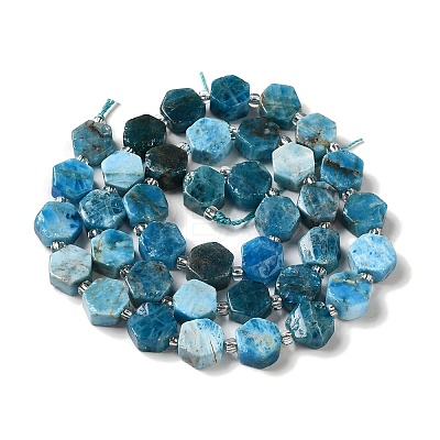 Natural Apatite Beads Strands G-P534-A02-02-1