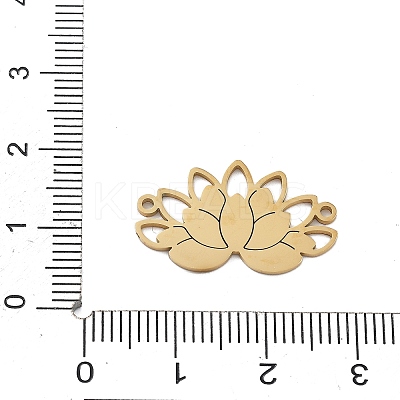 304 Stainless Steel Hollow Connector Charms STAS-I327-12G-1