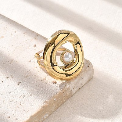 304 Stainless Steel Open Cuff Finger Rings for Women LS-STAS-Z112-13G-1