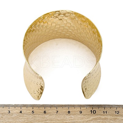 Alloy Arm Cuff Bangles Girl Women LS-AJEW-A063-04G-1