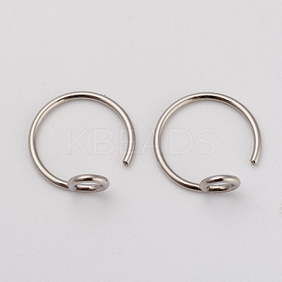 Tarnish Resistant 316L Surgical Stainless Steel Earring Hooks LS-X-STAS-G229-04P-1