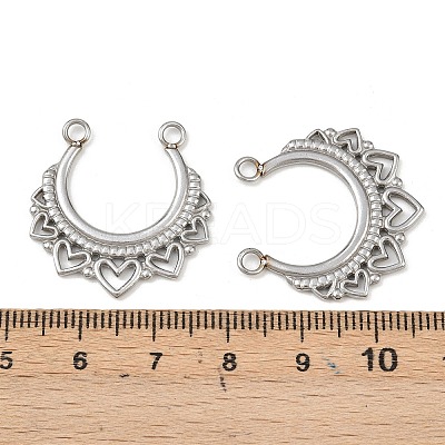 304 Stainless Steel Pendants STAS-A129-13B-P-1