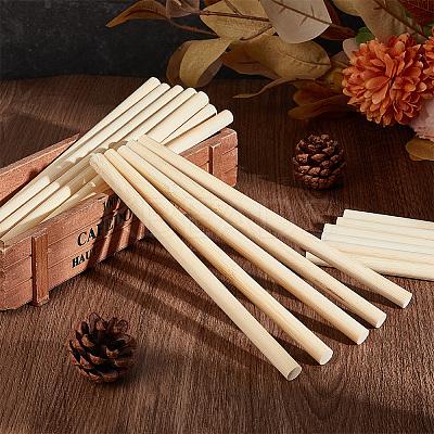 Round Bamboo Sticks WOOD-WH0030-83F-1