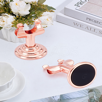 Stainless Steel Place Card Holders AJEW-WH0248-776RG-1