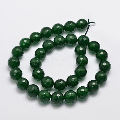 Natural Malaysia Jade Bead Strands G-A147-10mm-A07-1
