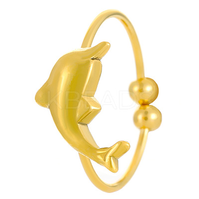 Ocean Theme Alloy and 201 Stainless Steel Cuff Toe Rings FS-WGDF1B5-02-1