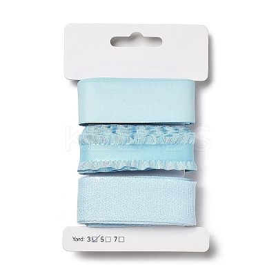 9 Yards 3 Styles Polyester Ribbon SRIB-A014-E05-1