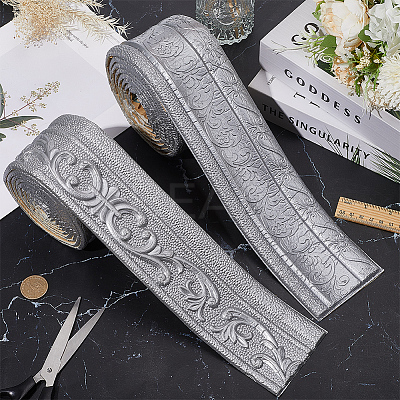 2Pcs 2 Styles Self-Adhesive XPE Grain Contact Paper DIY-CP0012-20A-1