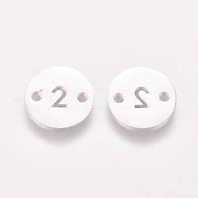 Tarnish Resistant Numbers 304 Stainless Steel Links STAS-M274-035P-2-1