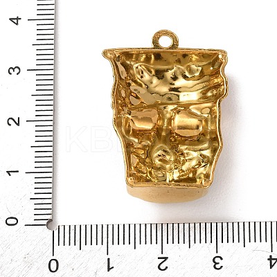 304 Stainless Steel Enamel Pendants STAS-F357-01A-1