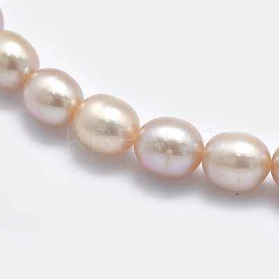 Natural Cultured Freshwater Pearl Beads Strands PEAR-K003-23A-01-1