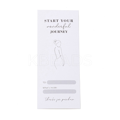 Self-Adhesive Paper Gift Tag Stickers DIY-P049-C03-1