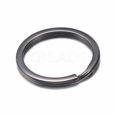 304 Stainless Steel Split Key Rings Ion Plating(IP) STAS-H383-30B-1