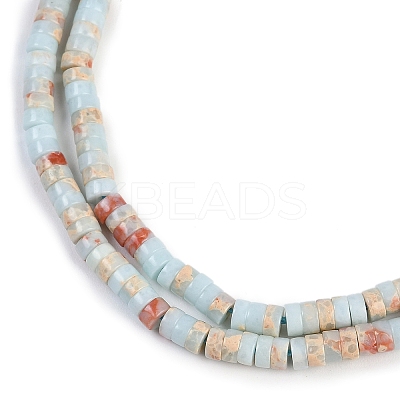 Synthetic ShouShan Stone Beads Strands G-H230-54-1