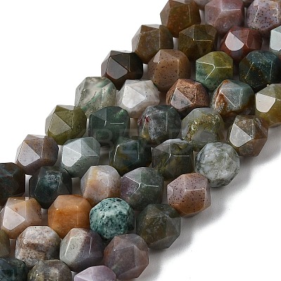 Natural Indian Agate Beads Strands G-Z119-A29-02-1