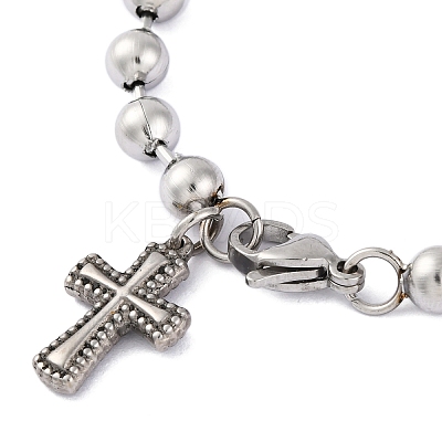 304 Stainless Steel Bracelets BJEW-M001-01P-05-1