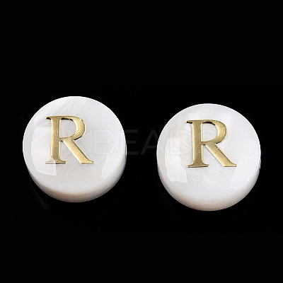 Natural Freshwater Shell Beads SHEL-N036-01R-1