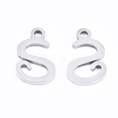 Non-Tarnish 201 Stainless Steel Charms LS-STAS-T044-217P-S-1