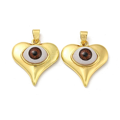 Real 18K Gold Plated Brass Pendants KK-L209-003G-01-1