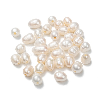 Grade B Natural Cultured Freshwater Pearl Beads X-PEAR-ZX002-1