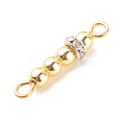 Electroplate Non-magnetic Synthetic Hematite Connector Charms PALLOY-JF01516-1