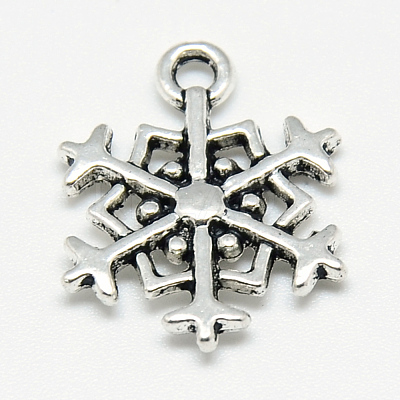 Tibetan Style Alloy Pendants X-TIBE-S301-031AS-RS-1