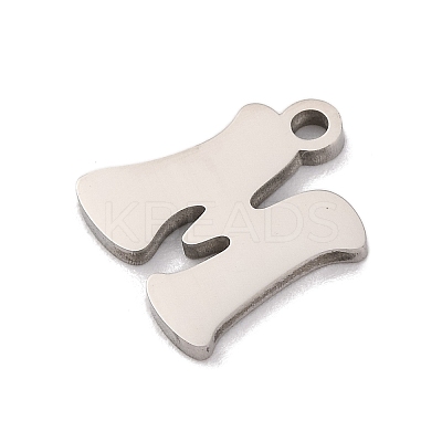 Non-Tarnish 201 Stainless Steel Charms STAS-U016-01P-M-1