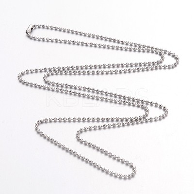 Tarnish Resistant Stainless Steel Necklace Making LS-IFIN-R114-1.5mm-1