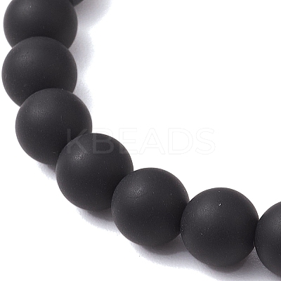 Resin and Synthetic Turquoise Bracelets BJEW-JB10755-02-1